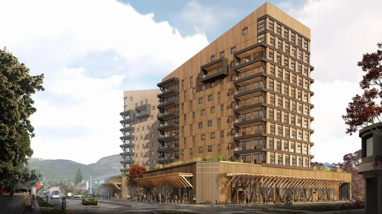 BIM Architecture | Latin America's first cross laminated timber high-rise building, Tamango Building/Juan Jos é Ugart G. and Gerardo Armanet