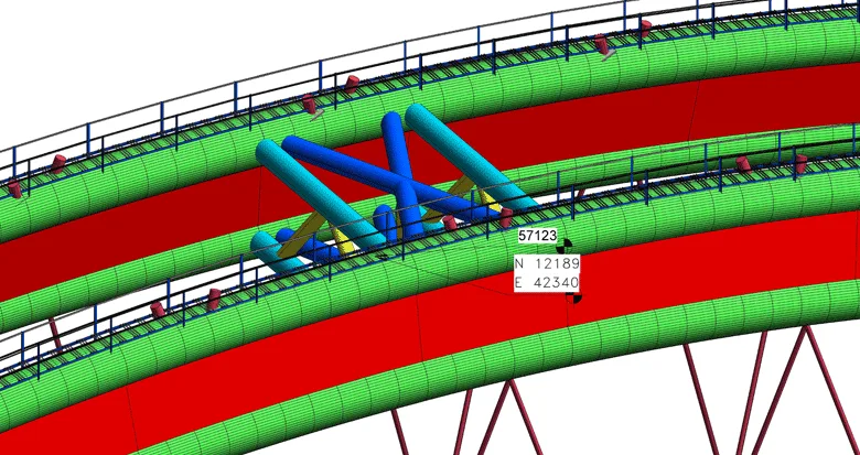 Research results of BIM project model for municipal bridges, research on construction technology of large-span tied arch based on BIM technology