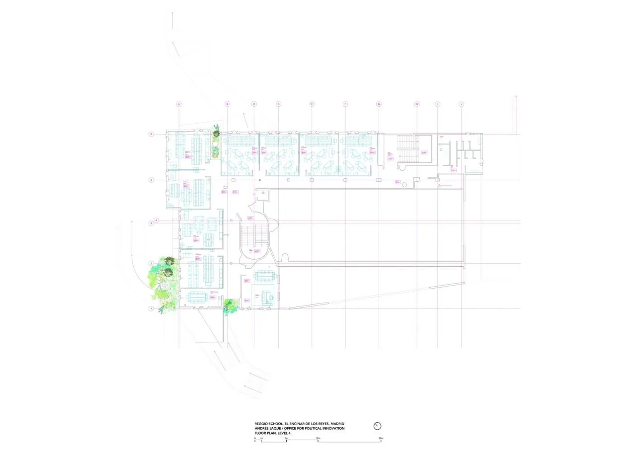 BIM Architecture | Marketized Campus, Reggio Emilia School/Andrés Jaque+Office for Political Innovation