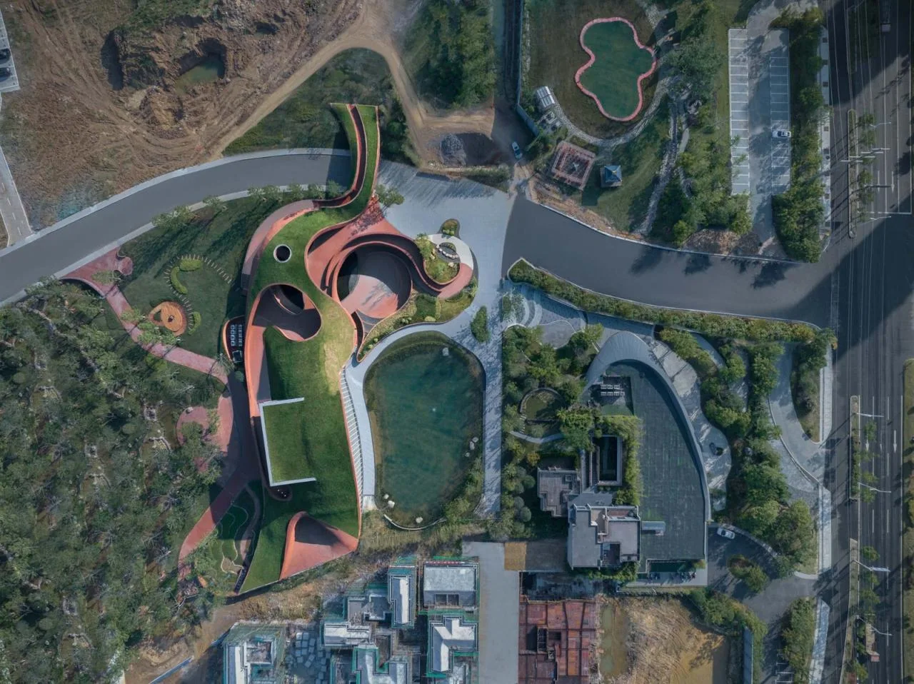 BIM Architecture | OCT Chaohu Natural and Cultural Center/Shanghai Qianhe Architectural Design Firm