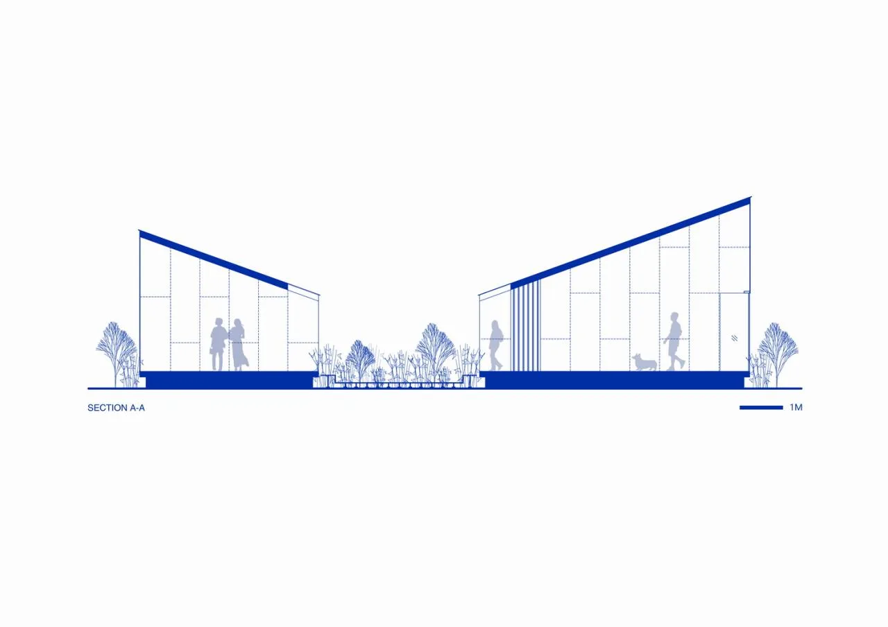 BIM Architecture | Room Garden: Space Installation/Room Building Design in the bustling city
