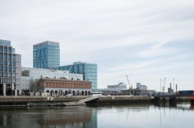 BIM Architecture: Blue 'Bones' EXO Office Building by Shay Cleary Architects-BIM WORLD