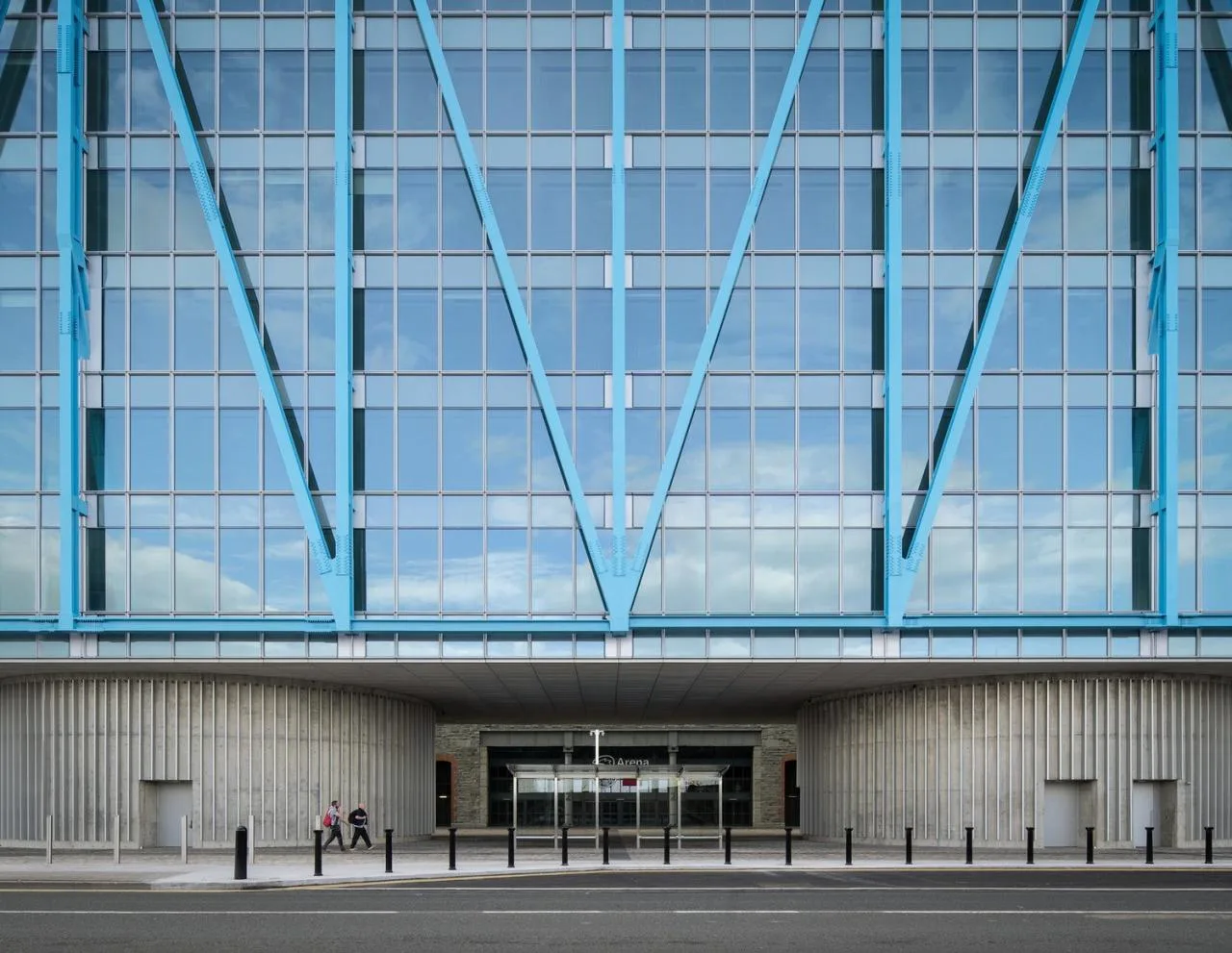 BIM Architecture | Blue 'Bones', EXO Office Building/Shay Cleary Architects