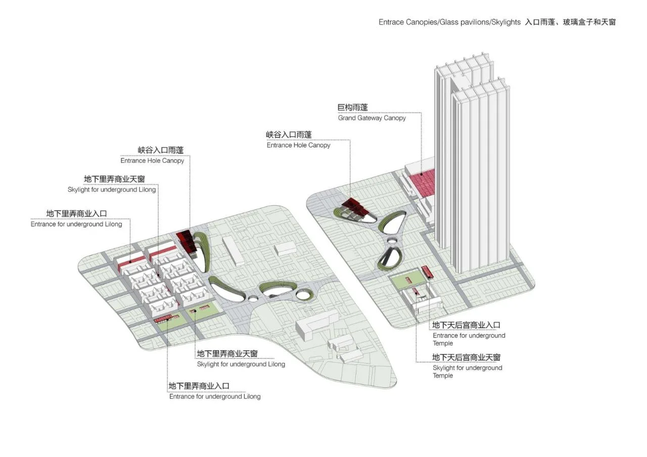 BIM Architecture | Shanghai Suhewan Wanda Plaza/Kokaistudios