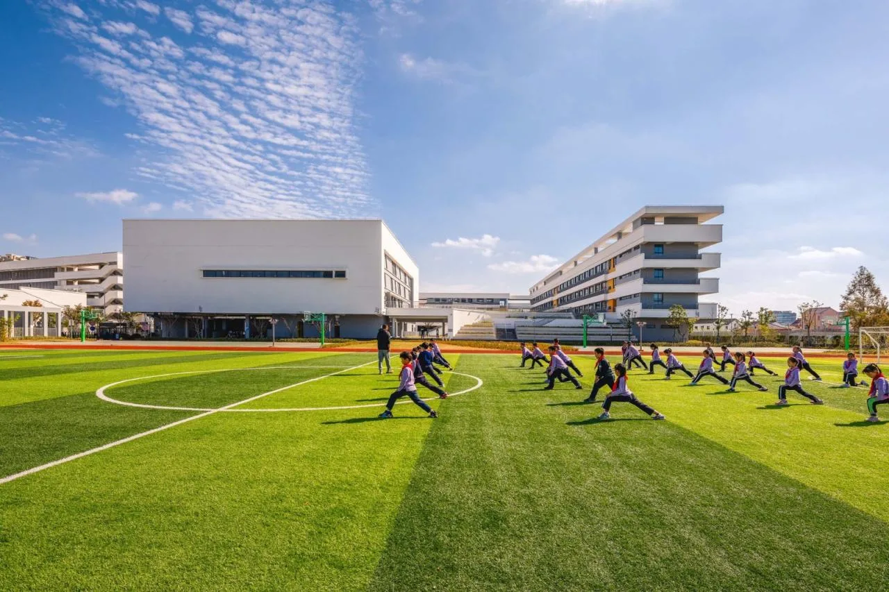 BIM Architecture | Shanghai Fushan Tangcheng Foreign Language Primary School (Peide Campus) Design/Huajian Group Shanghai Architectural Design and Research Institute