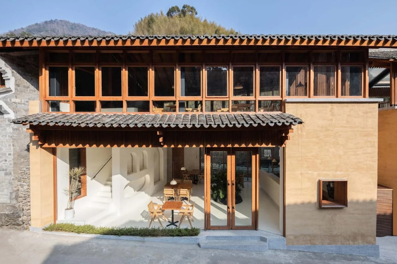 BIM Architecture | Xibian Restaurant for Fenghua Qixiakeng Power Station Renovation/Jianlin Architectural Design Firm