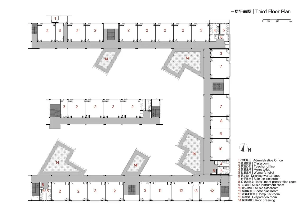 BIM Architecture | Quzhou Xinhua Second School/01 City Architecture Firm