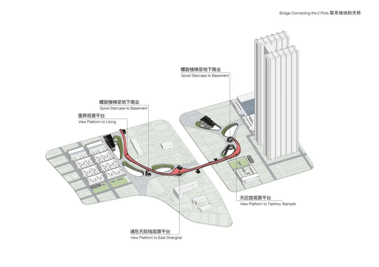 BIM Architecture | Shanghai Suhewan Wanda Plaza/Kokaistudios