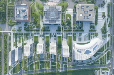 BIM Architecture Presents Jining Cultural Center Phase III: A New Icon of Urban Culture Amidst Majestic Mountains and Flowing Waters by Laguarda.Low Architects (LLA)-BIM WORLD