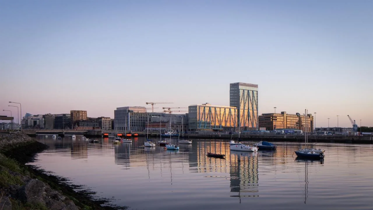 BIM Architecture | Blue 'Bones', EXO Office Building/Shay Cleary Architects