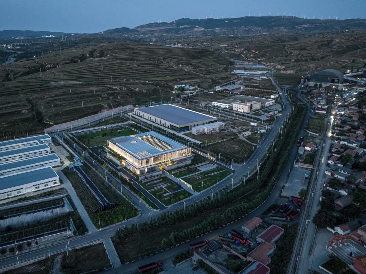 BIM Architecture | Ningwu Oat Factory/Zhuohan Suwen Architecture Firm