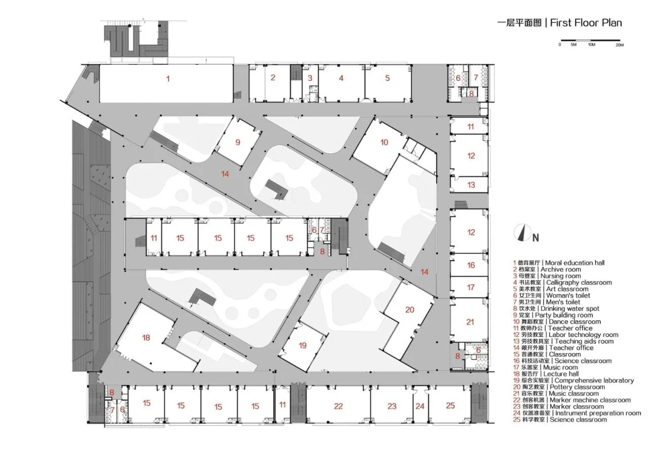 BIM Architecture | Quzhou Xinhua Second School/01 City Architecture Firm