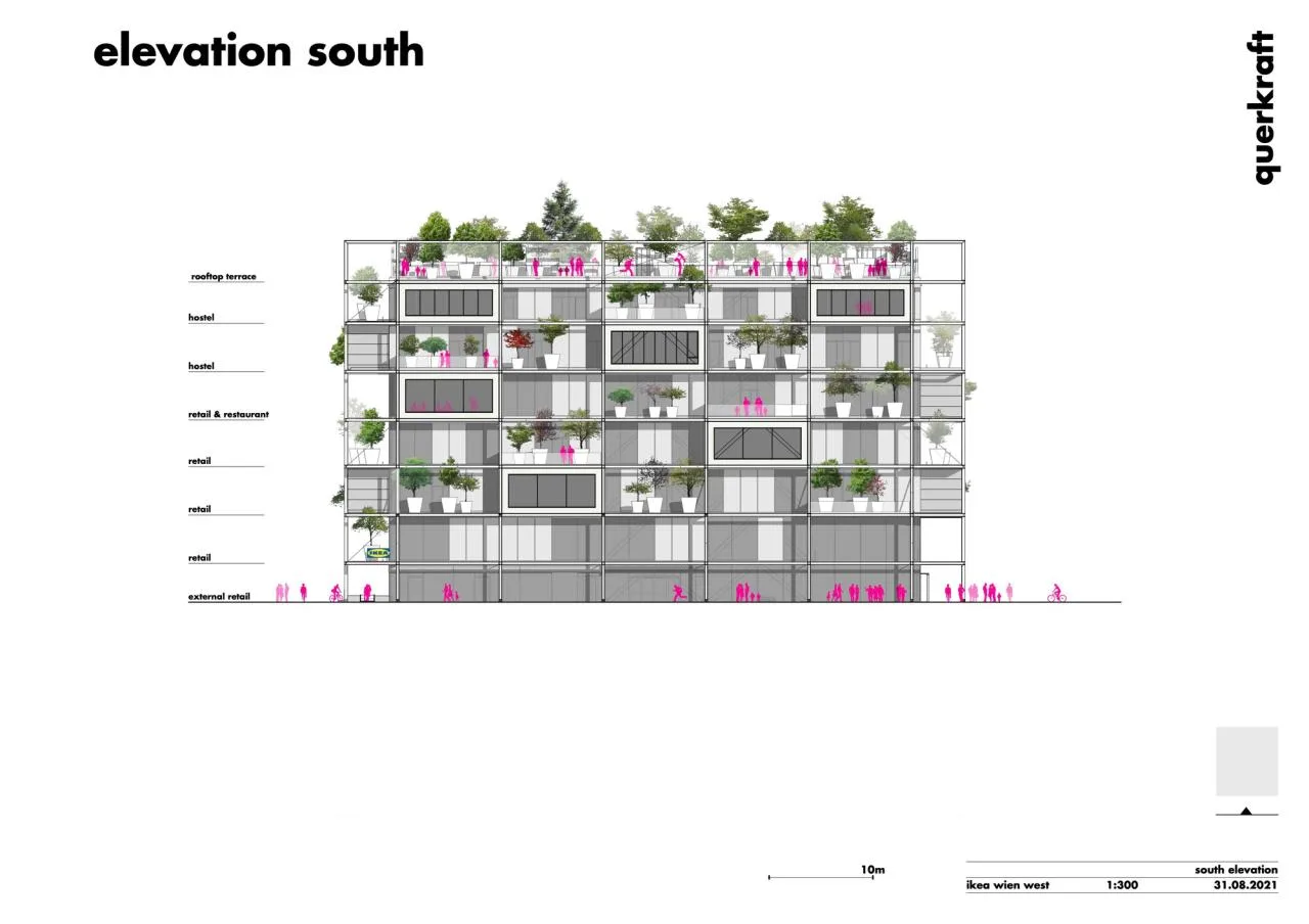 BIM Architecture | IKEA Mall/Querkraft