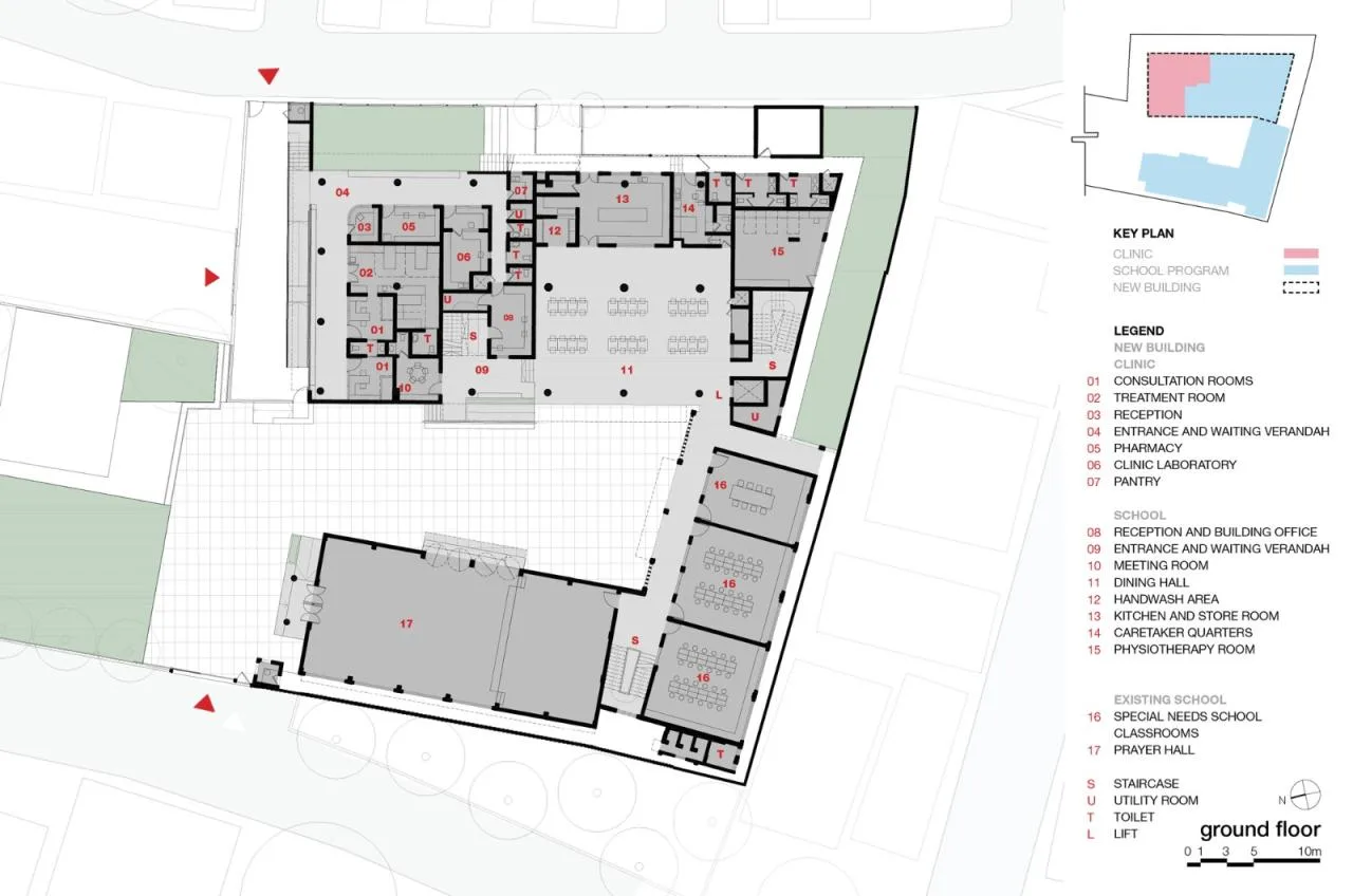 BIM Architecture | Divya Shanthi Campus Upgrade and Renovation/Flying Elephant Studio