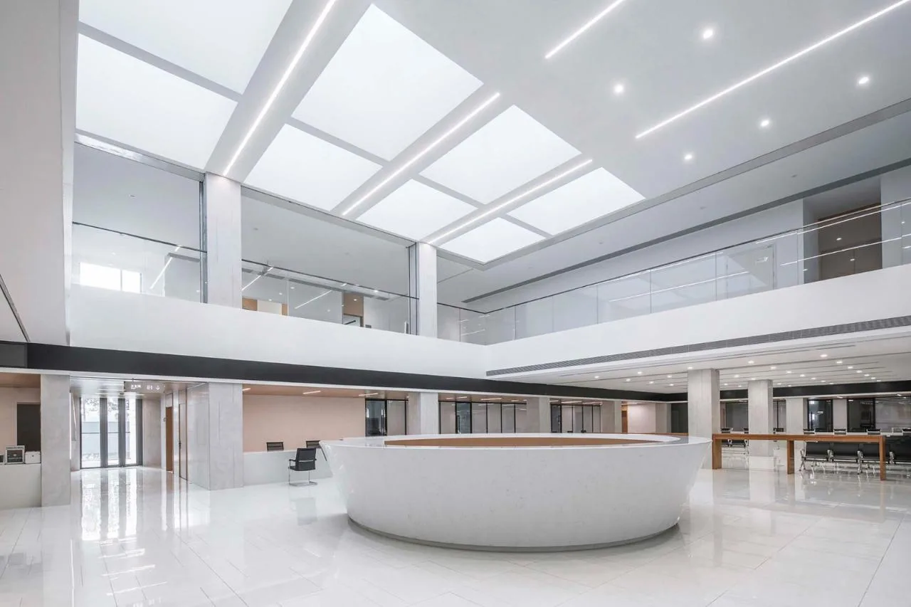 BIM Architecture | Courtyard Facing the Sky - Beijing Tongzhou Lucheng Civic Center/Yidu Architecture