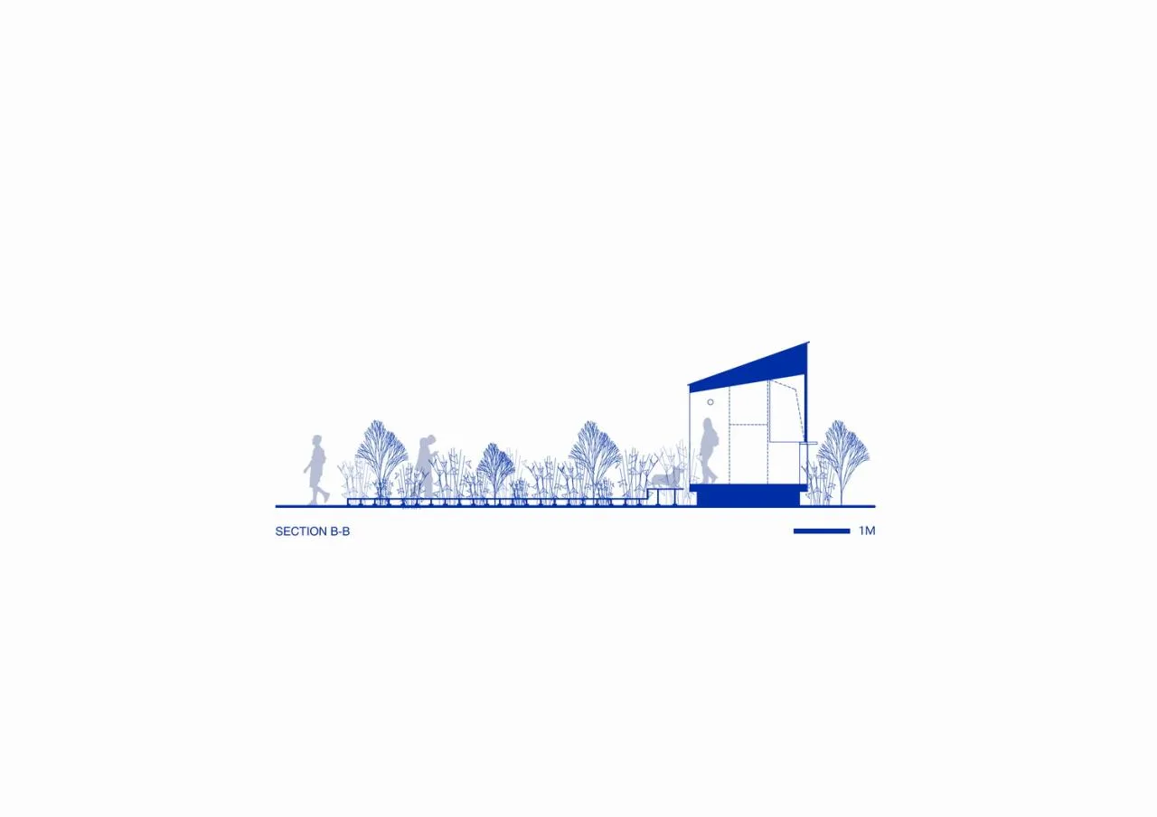 BIM Architecture | Room Garden: Space Installation/Room Building Design in the bustling city