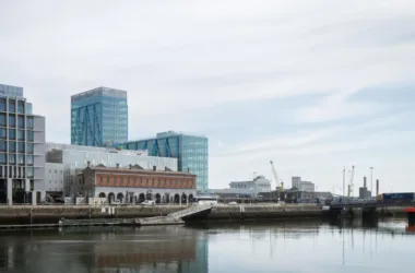 BIM Architecture: Blue 'Bones' EXO Office Building by Shay Cleary Architects-BIM WORLD