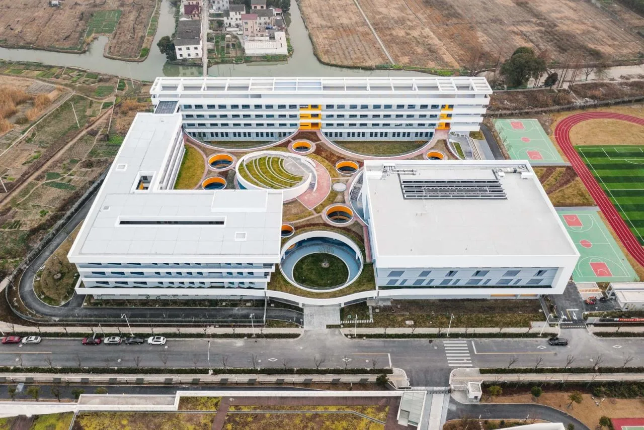 BIM Architecture | Shanghai Fushan Tangcheng Foreign Language Primary School (Peide Campus) Design/Huajian Group Shanghai Architectural Design and Research Institute