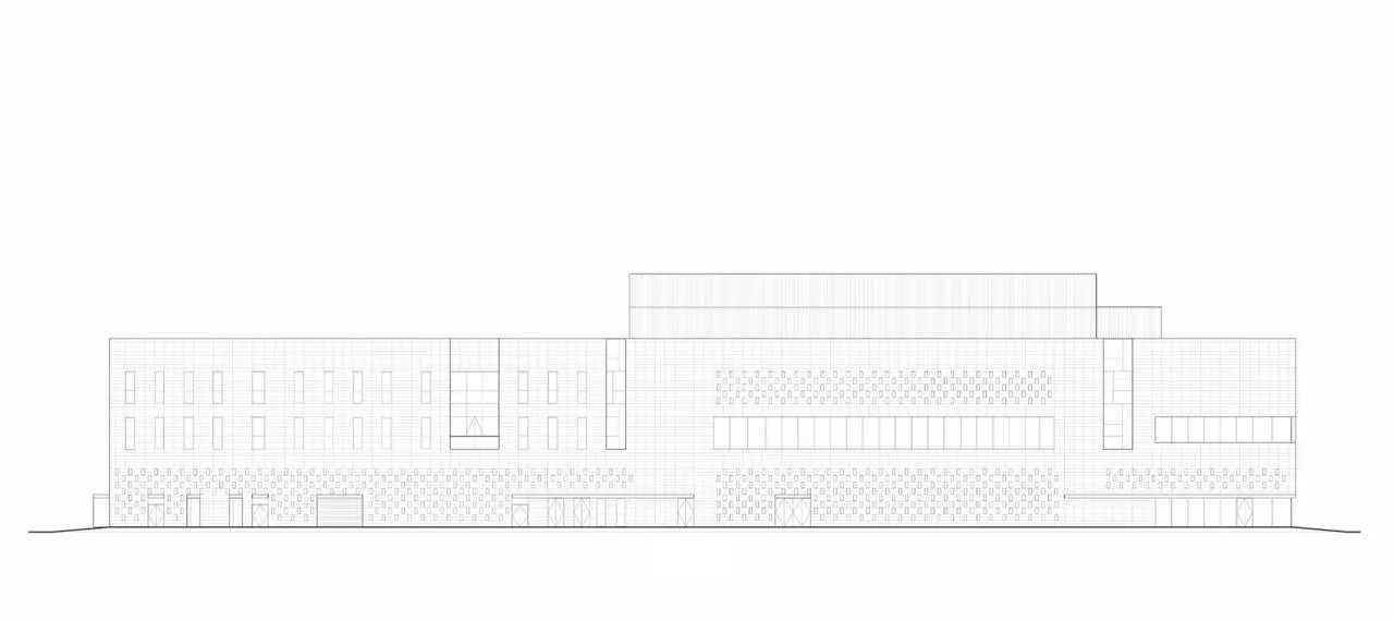 BIM Architecture | Courtyard Facing the Sky - Beijing Tongzhou Lucheng Civic Center/Yidu Architecture