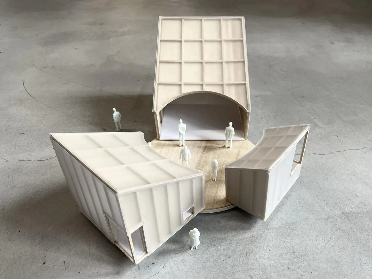 BIM Architecture | Room Garden: Space Installation/Room Building Design in the bustling city