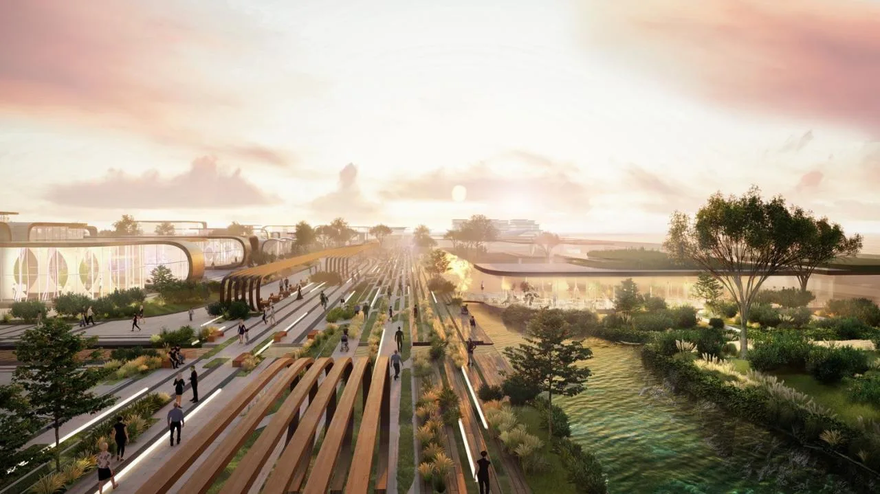 BIM Architecture | Creating a Waste Free World Expo: Proposal for the Exhibition Hall of Ukraine's 2030 World Expo/Zaha Hadid Architects