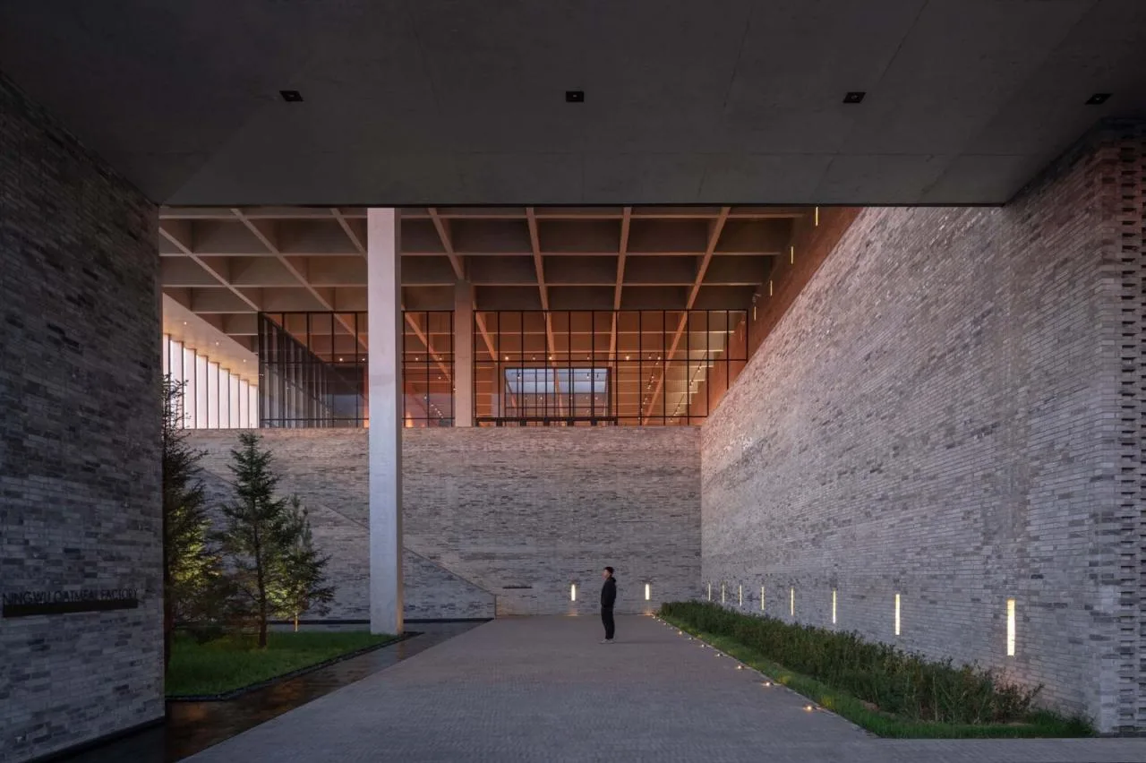 BIM Architecture | Ningwu Oat Factory/Zhuohan Suwen Architecture Firm