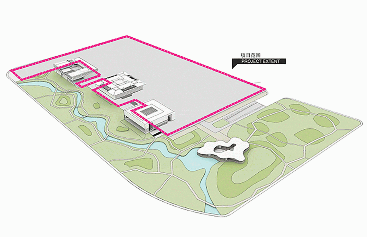 BIM Architecture | High Mountains and Flowing Waters, Inclusive Urban Culture New Business Card - Jining Cultural Center Phase III Cultural Industry Park/Laguarda. Low Architects (LLA)