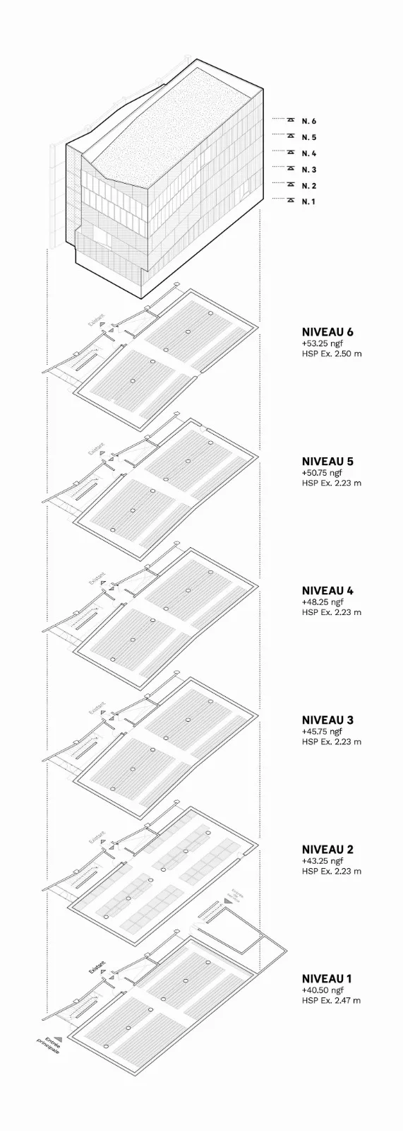 BIM Architecture | Expansion of the archives in the department of Maine et Loire, France/Magnum architects& urbanistes