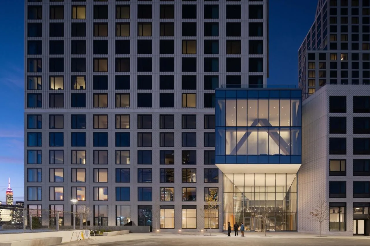 BIM Architecture | New York Green Point Landing D, Breaking Volume/OMA/Jason Long