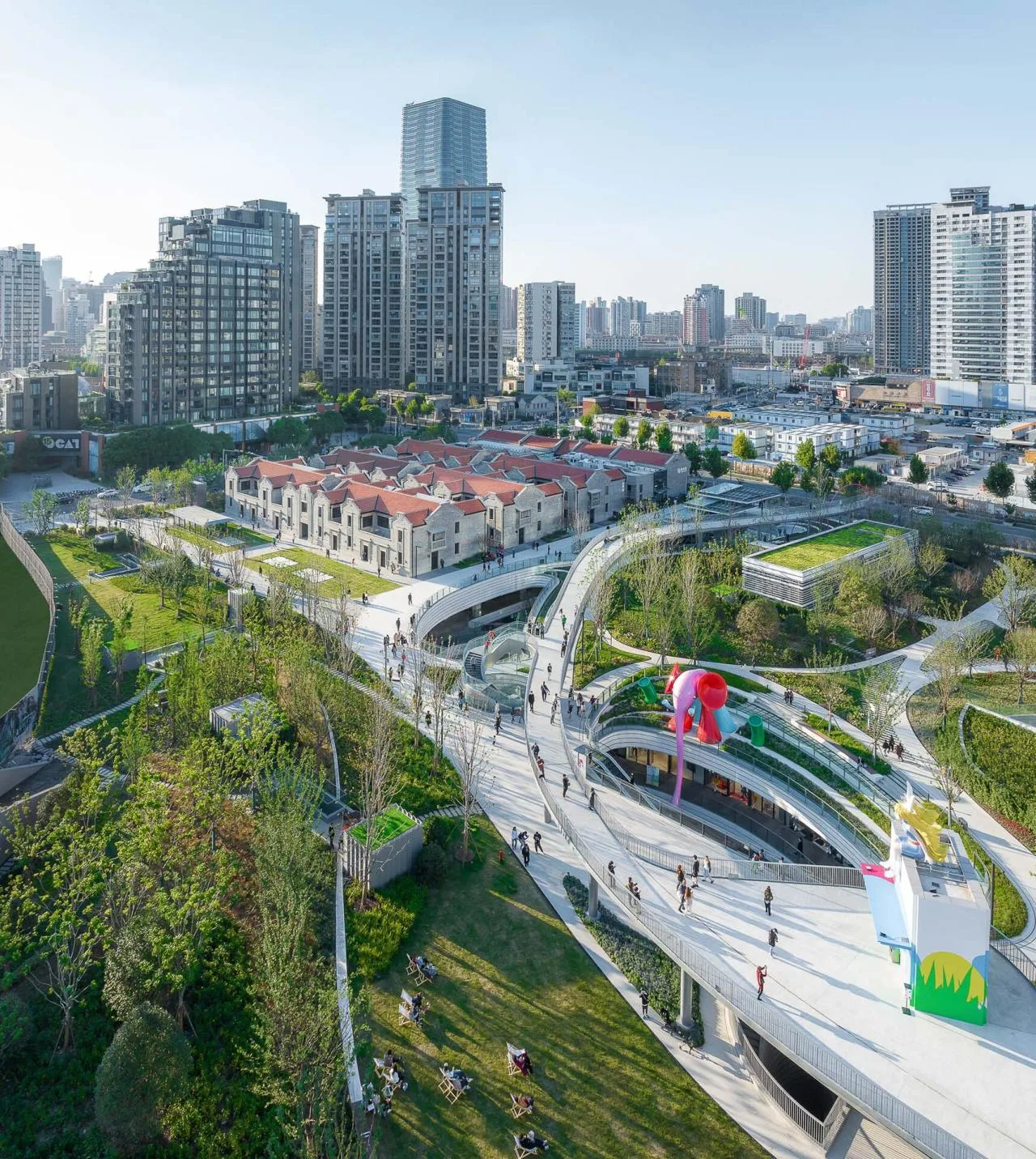 BIM Architecture | Shanghai Suhewan Wanda Plaza/Kokaistudios