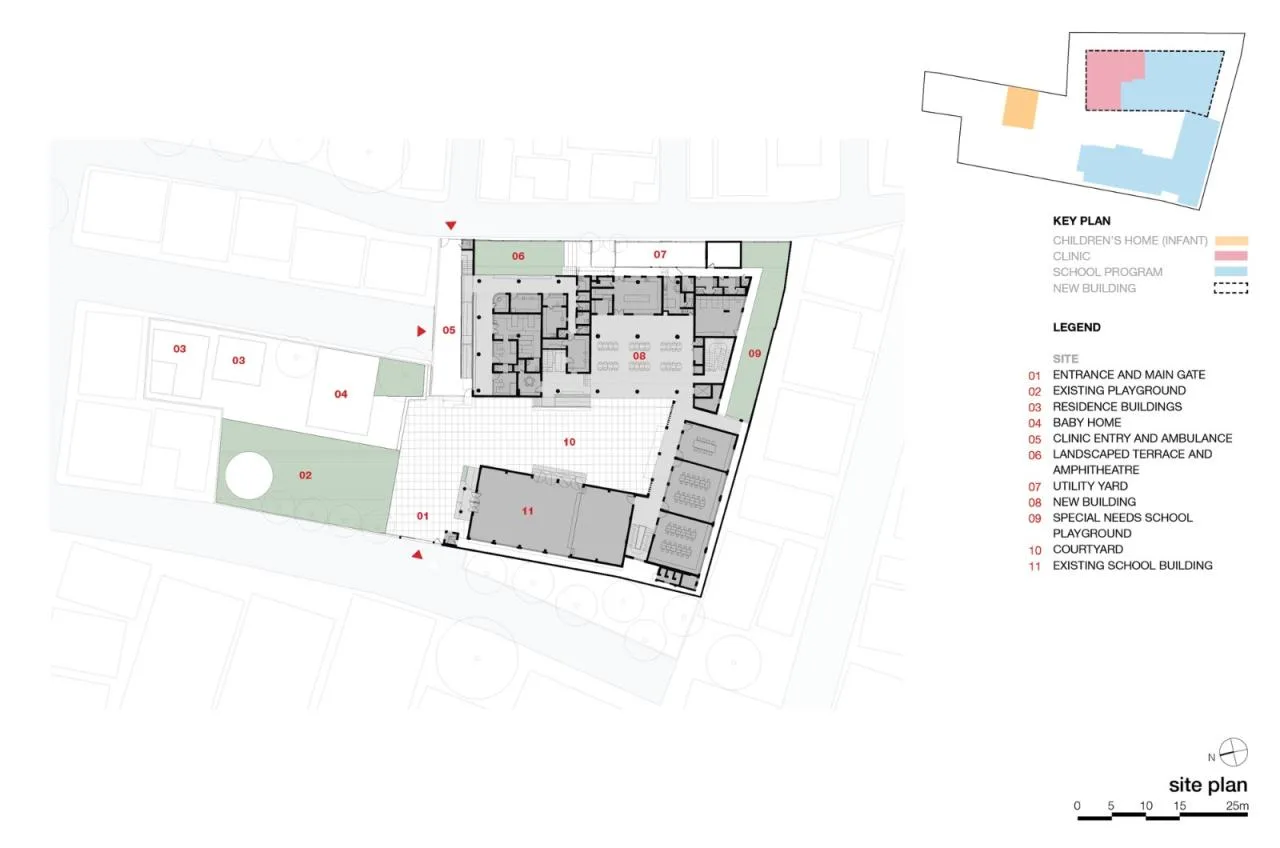 BIM Architecture | Divya Shanthi Campus Upgrade and Renovation/Flying Elephant Studio