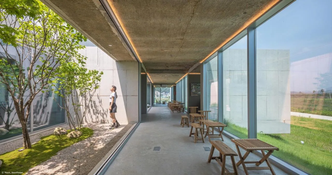 BIM Architecture | 'Cross Cultural Space', NONSPACE Cafe/ON Architecture INC