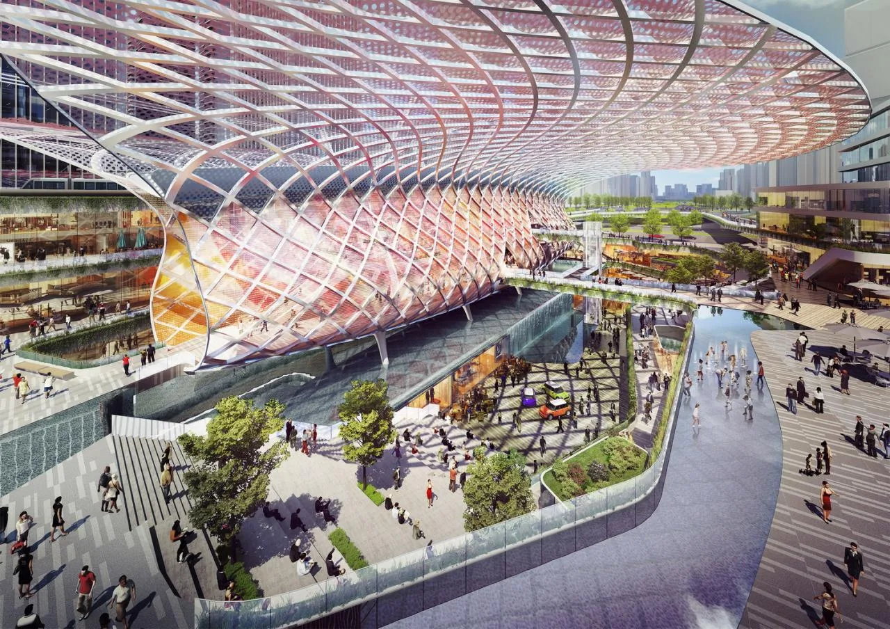 BIM Architecture | Guangzhou Shipyard Urban Design International Competition Proposal Debuts/SPARK