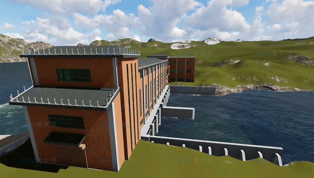 BIM Modeling and Collaborative Design for Water Conservancy and Water Gate Projects: Construction Plans, CAD Reports, and Presentation Videos
