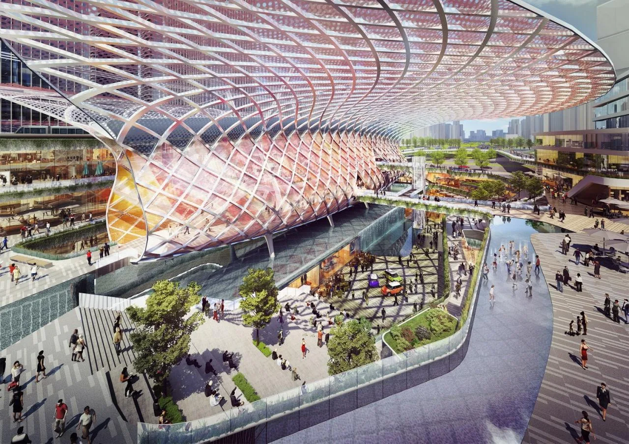 BIM Architecture | Guangzhou Shipyard Urban Design International Competition Proposal Debuts/SPARK