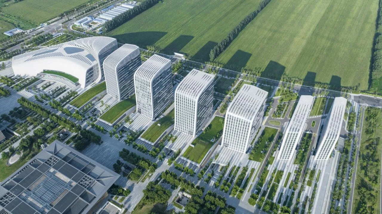 BIM Architecture | High Mountains and Flowing Waters, Inclusive Urban Culture New Business Card - Jining Cultural Center Phase III Cultural Industry Park/Laguarda. Low Architects (LLA)