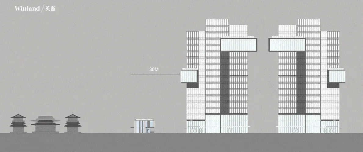 BIM Architecture | Hangzhou Yinglan Center/ARQ Architecture Firm+Farrells Farrell