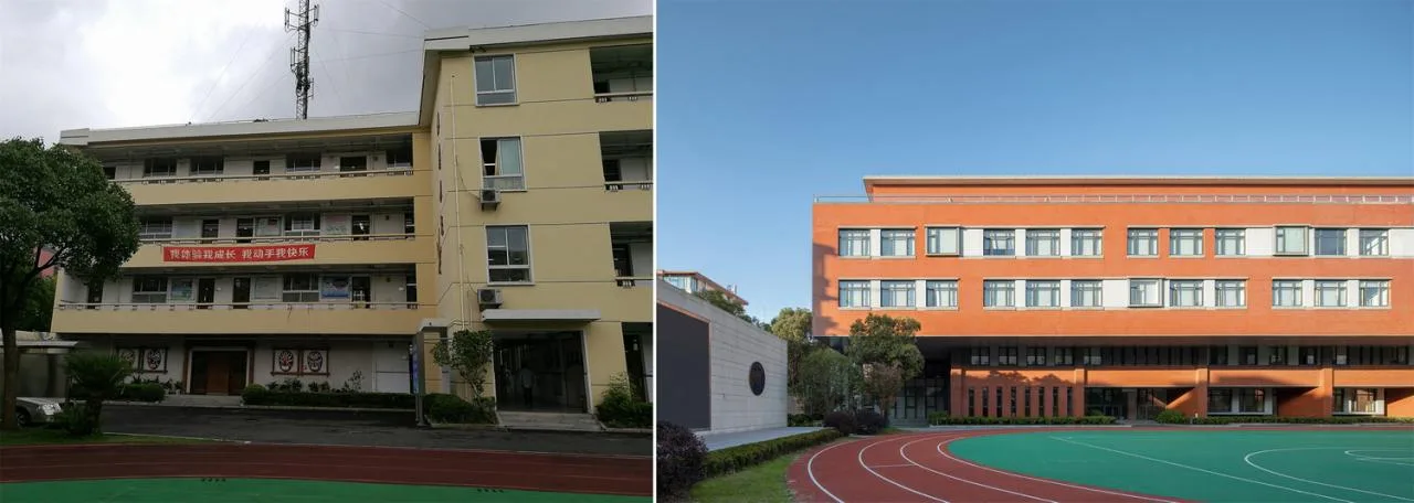 BIM Architecture | Lansheng Fudan Middle School Guohe Road Campus Renovation and Expansion Project/Shanghai Huadu Architectural Planning and Design Co., Ltd