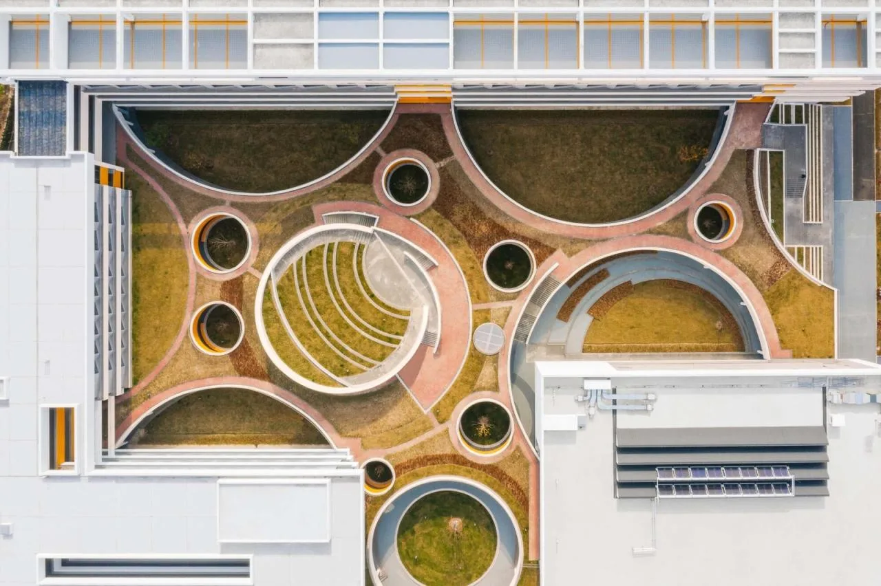 BIM Architecture | Shanghai Fushan Tangcheng Foreign Language Primary School (Peide Campus) Design/Huajian Group Shanghai Architectural Design and Research Institute