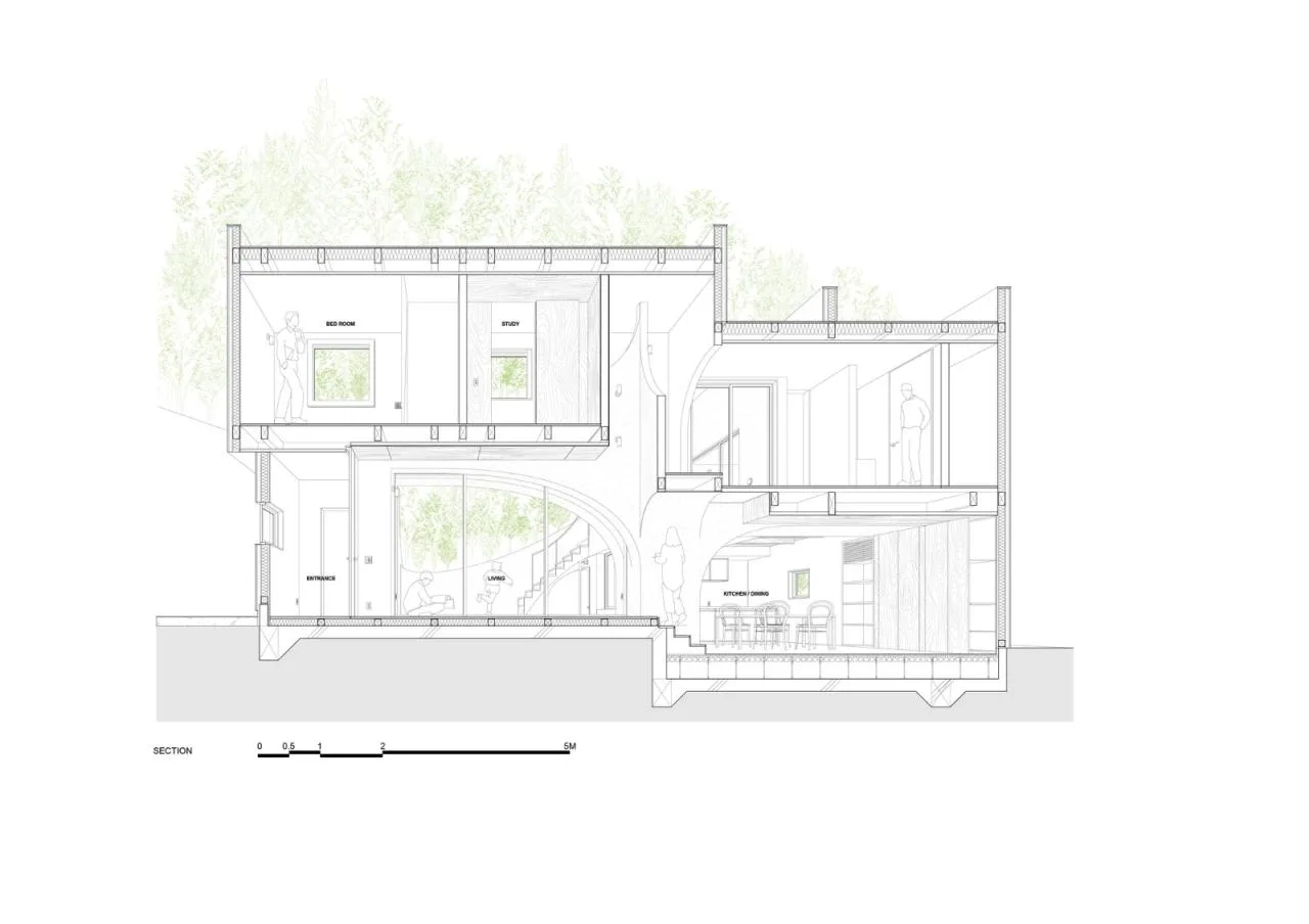 BIM Architecture | Curved House/Daisuke Ibano, Ryosuke Fujii