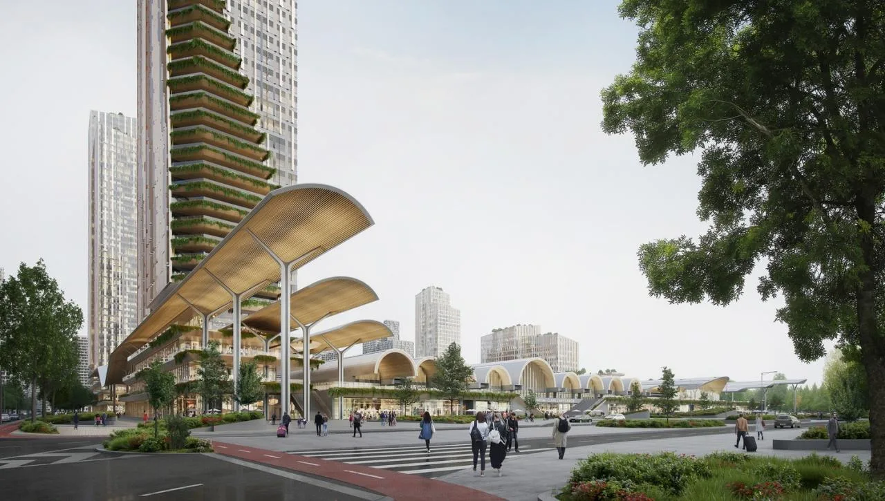 BIM Architecture | Europe's Largest City Update: Madrid Chamartin Station/UNStudio+b720