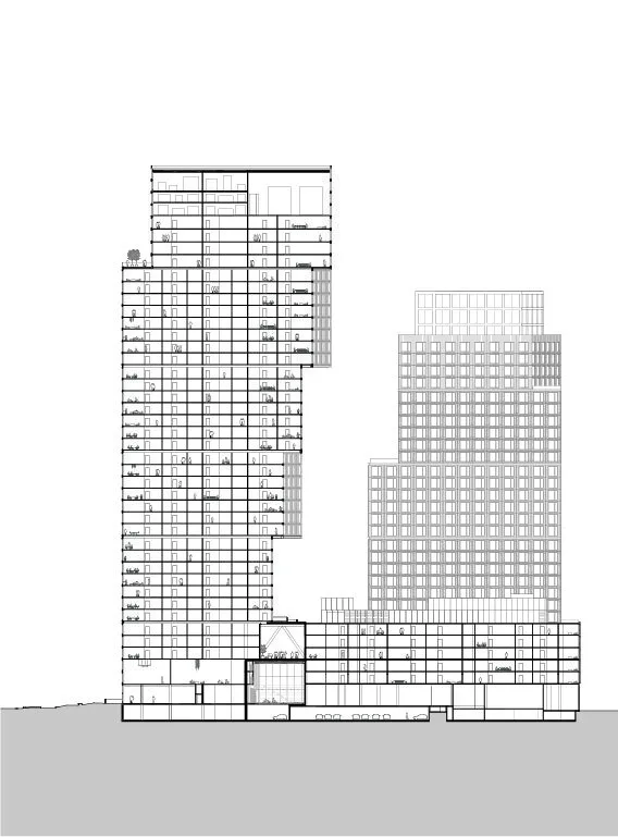 BIM Architecture | New York Green Point Landing D, Breaking Volume/OMA/Jason Long