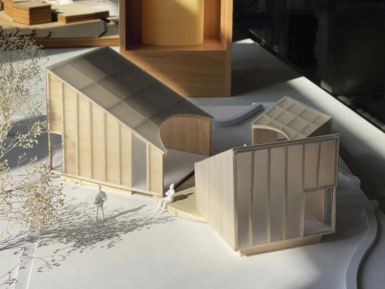 BIM Architecture | Room Garden: Space Installation/Room Building Design in the bustling city