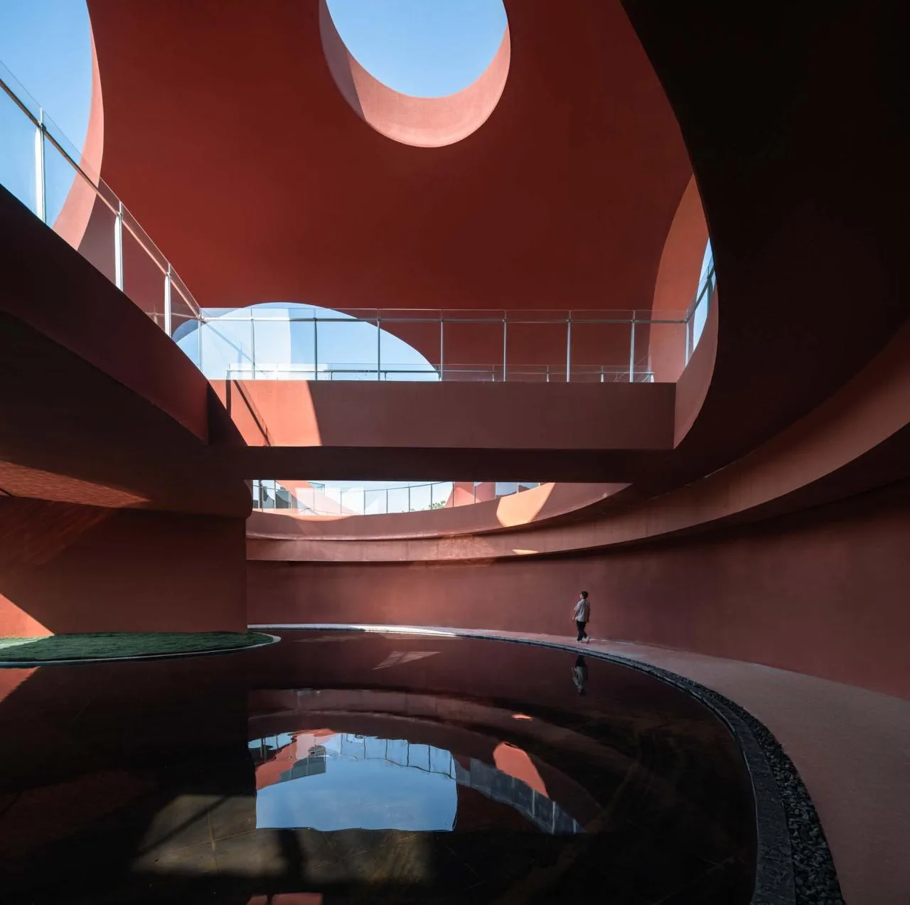 BIM Architecture | OCT Chaohu Natural and Cultural Center/Shanghai Qianhe Architectural Design Firm