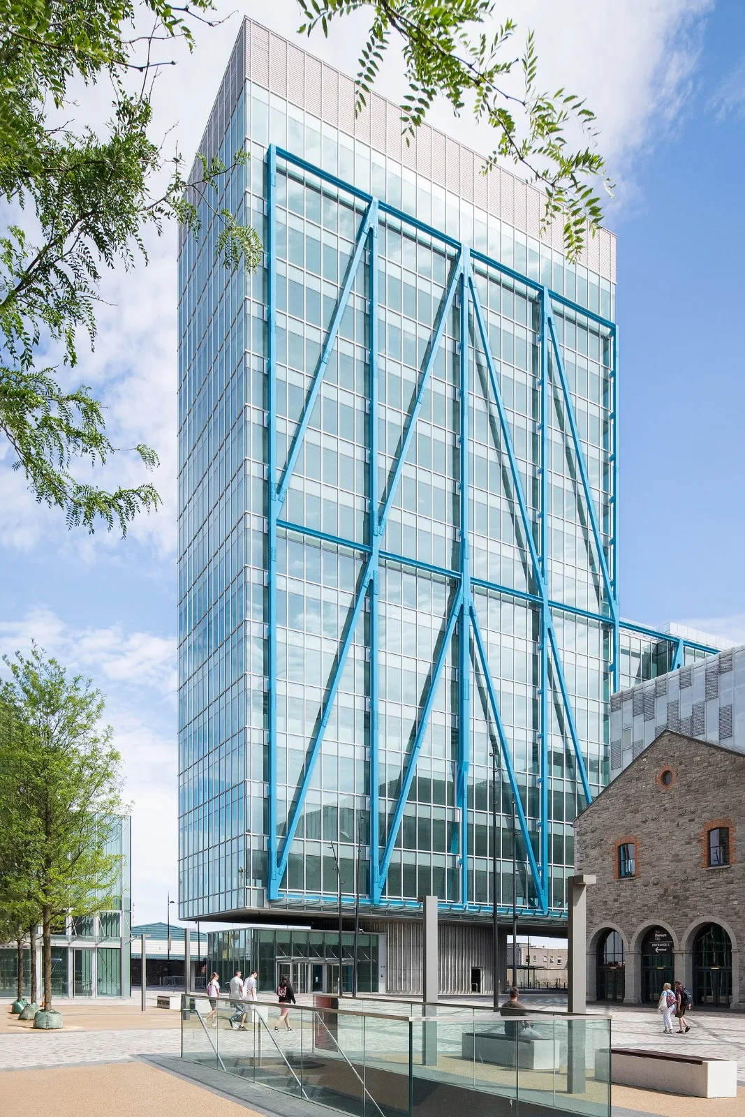 BIM Architecture | Blue 'Bones', EXO Office Building/Shay Cleary Architects