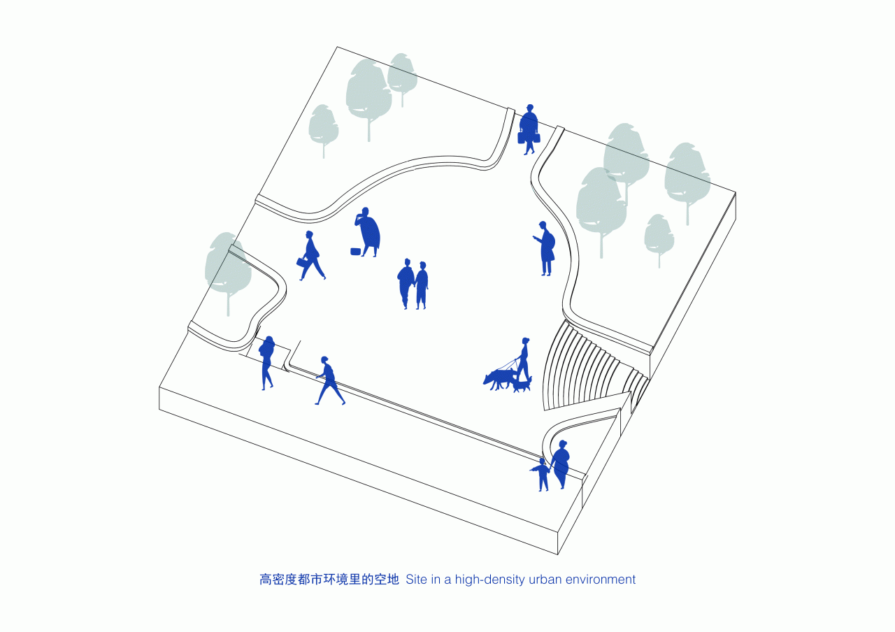 BIM Architecture | Room Garden: Space Installation/Room Building Design in the bustling city