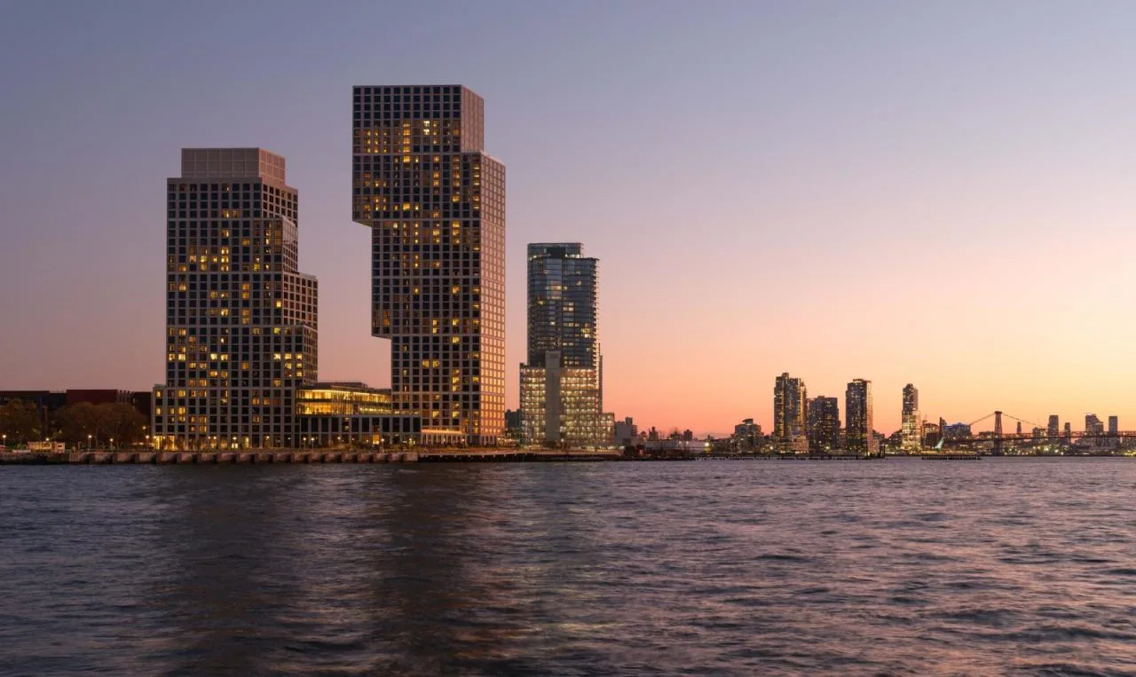 BIM Architecture | New York Green Point Landing D, Breaking Volume/OMA/Jason Long