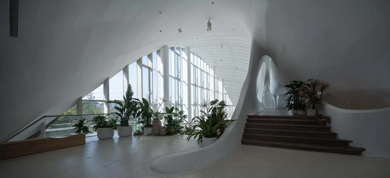 BIM Architecture | OCT Chaohu Natural and Cultural Center/Shanghai Qianhe Architectural Design Firm