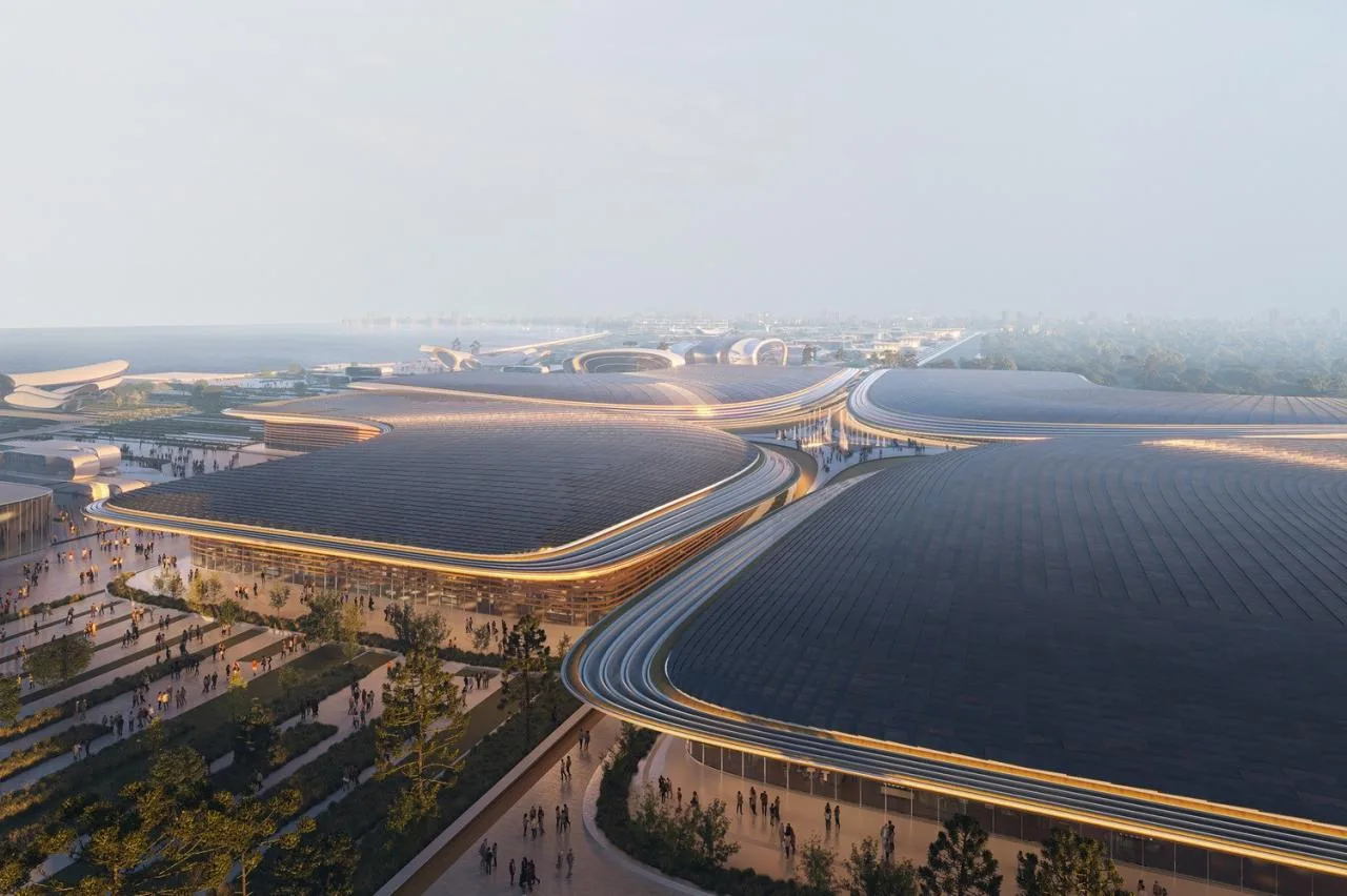 BIM Architecture | Creating a Waste Free World Expo: Proposal for the Exhibition Hall of Ukraine's 2030 World Expo/Zaha Hadid Architects