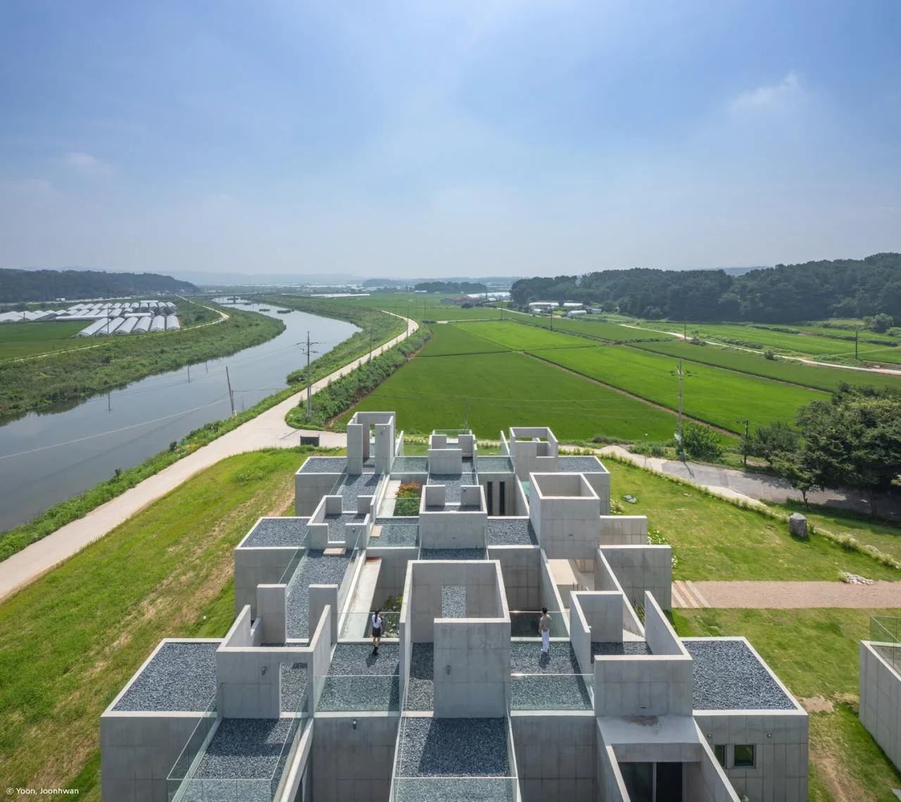 BIM Architecture | 'Cross Cultural Space', NONSPACE Cafe/ON Architecture INC